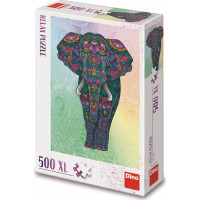 DINO Relax puzzle Slon XL 500 dílků