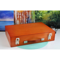 Velká sada v dřevěném kufříku pro malé malíře - 174 ks