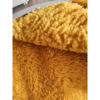 Deka TEDDY FLEECE s beránkem 150x200 cm - žlutá