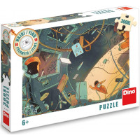 DINO Puzzle Najdi 10 předmětů: Vesmír XL 300 dílků