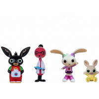 Sada figurek Bing: Bing, Doktorka Molly, Koko a Charlie