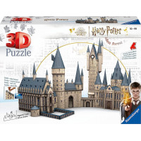 RAVENSBURGER 3D puzzle Harry Potter: Bradavický hrad, Velká síň a Astronomická věž 1245 dílků