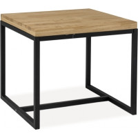 Konferenční stolek LORAS C - dub/černý