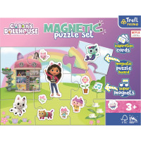 TREFL Magnetická puzzle sada Gábinin kouzelný domek