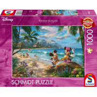 SCHMIDT Puzzle Minnie a Mickey na Hawaii 1000 dílků