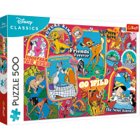 TREFL Puzzle Disney v průběhu let 500 dílků