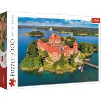 TREFL Puzzle Hrad Trakai, Litva 1000 dílků