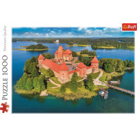 TREFL Puzzle Hrad Trakai, Litva 1000 dílků