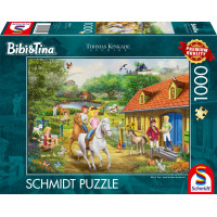 SCHMIDT Puzzle Bibi a Tina: Martinova farma 1000 dílků