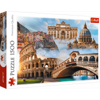 TREFL Puzzle Oblíbená místa: Itálie 1500 dílků