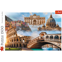 TREFL Puzzle Oblíbená místa: Itálie 1500 dílků