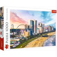 TREFL Puzzle Pláž Myrtle, Jižní Karolína, USA 1000 dílků