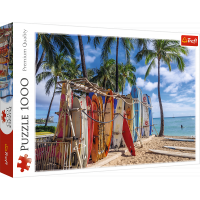 TREFL Puzzle Pláž Waikiki, Havaj 1000 dílků