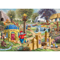 SCHMIDT Puzzle Benjamin Kvítko: Den v neustadtské zoo 1000 dílků
