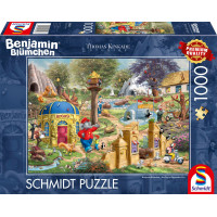 SCHMIDT Puzzle Benjamin Kvítko: Den v neustadtské zoo 1000 dílků