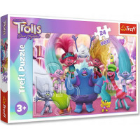 TREFL Puzzle Trollové 3: Ve světě Trollů MAXI 24 dílků