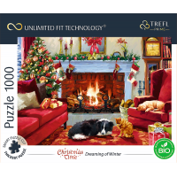 TREFL Puzzle UFT Christmas Time: Snění o zimě 1000 dílků