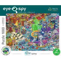 TREFL Puzzle UFT Eye-Spy Time Travel: Sydney 1000 dílků