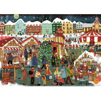RAVENSBURGER Puzzle Vánoční trhy 1000 dílků