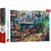 TREFL Puzzle Vlakové nádraží 6000 dílků