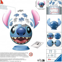 RAVENSBURGER Puzzleball Stitch s ušima 77 dílků
