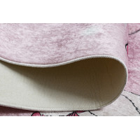 Dětský kusový koberec Bambino 2185 Ballerina pink