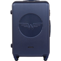 Moderní cestovní kufr WILL - vel. L - tmavě modrý