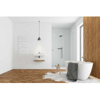 Koupelnový radiátor POP STAR - 60x87,5 cm - černý