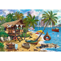 CASTORLAND Puzzle Léto ve městě 1000 dílků