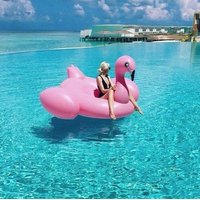 Nafukovací plavací lehátko PLAMEŇÁK MAXI