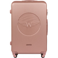 Moderní cestovní kufr WILL - vel. L - rose gold