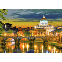 ENJOY Puzzle Bazilika svatého Petra, Vatikán 1000 dílků