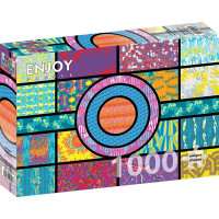 ENJOY Puzzle Designové vzory č.2 1000 dílků