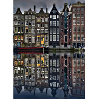 ENJOY Puzzle Domy v Amsterdamu 1000 dílků