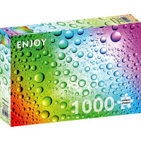 ENJOY Puzzle Duhový deštík 1000 dílků