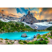 ENJOY Puzzle Jezero Sorapis, Dolomity, Itálie 1000 dílků