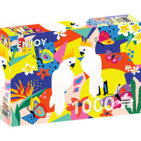 ENJOY Puzzle Kakadu 1000 dílků