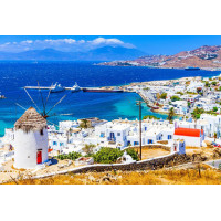 ENJOY Puzzle Ostrov Mykonos, Řecko 1000 dílků