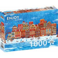ENJOY Puzzle Připraveni na Vánoce 1000 dílků