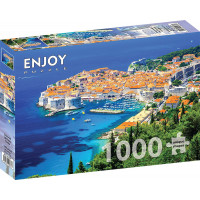 ENJOY Puzzle Staré město Dubrovník, Chorvatsko 1000 dílků