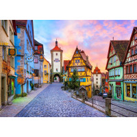 ENJOY Puzzle Staré město Rothenburg, Německo 1000 dílků