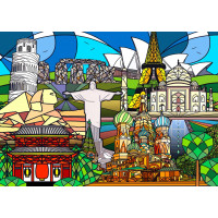 ENJOY Puzzle Světové památky 1000 dílků