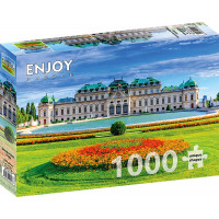 ENJOY Puzzle Zámek Belvedere, Vídeň 1000 dílků