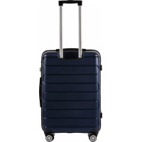 Moderní cestovní kufr BULK - vel. M - tmavě modrý - TSA zámek