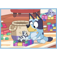 TREFL Puzzle Bluey a její svět 4v1 (12,15,20,24 dílků)