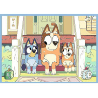TREFL Puzzle Bluey a její svět 4v1 (12,15,20,24 dílků)