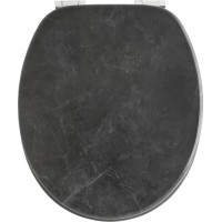 WC sedátko ARONA soft-close - černý mramor