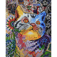 VIMALOR Diamantové malování Kočka 34x43cm