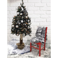 Deka NORDIC 150x200 cm - vánoční vzor - šedá
