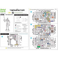METAL EARTH 3D puzzle The Terminator: T-800 Endoskeleton (ICONX)